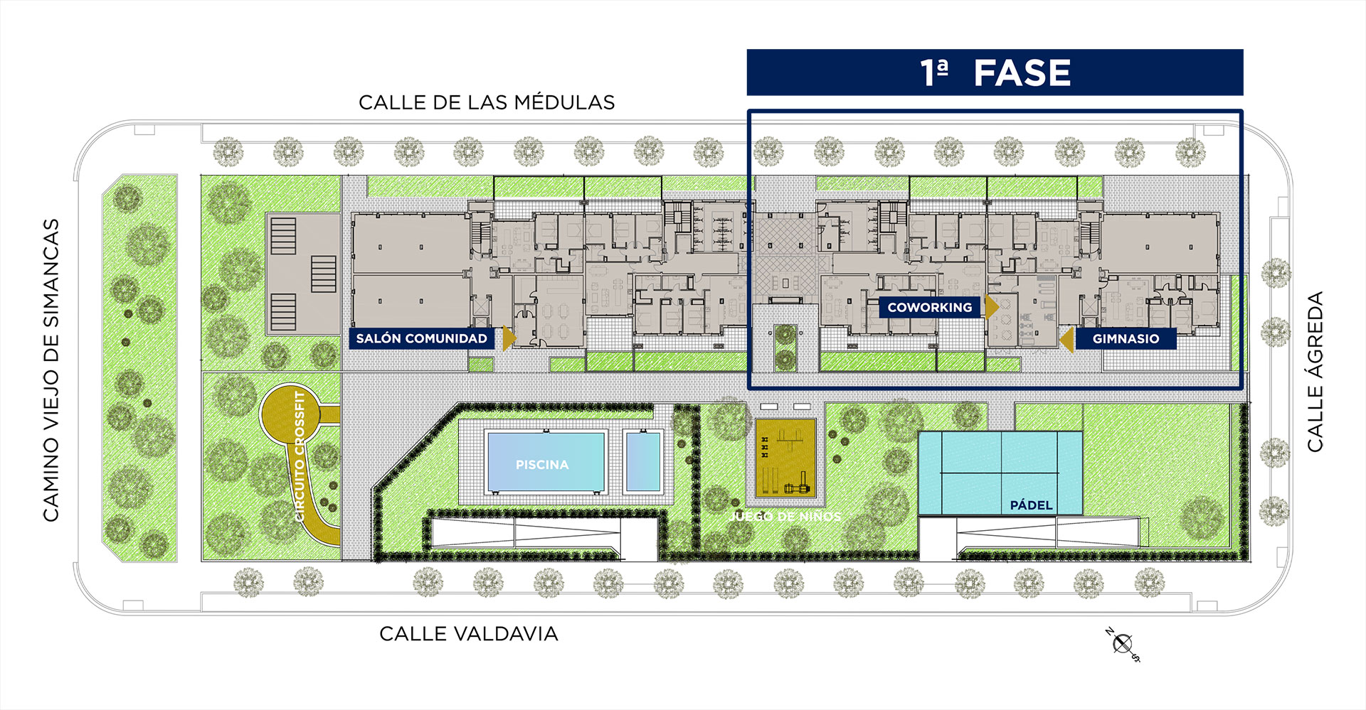 Plano VALDAVIA Aurum Homes primera fase
