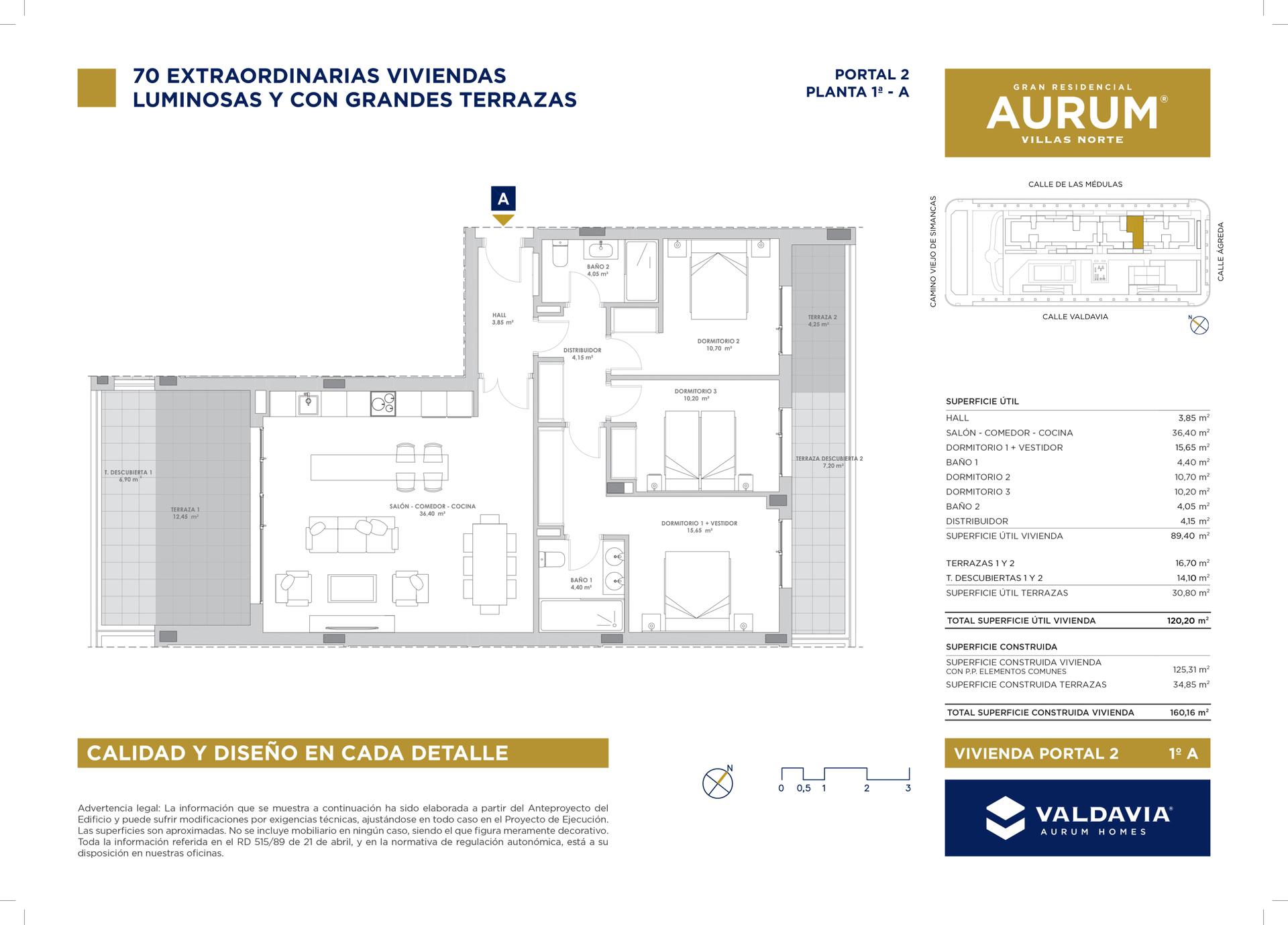 vivienda obra nueva valladolid piso 3 dormitorios 21a